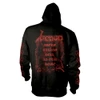 Venom 'Welcome To Hell Red' (Black) Zip Up Hoodie Back