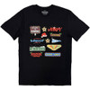 Stranger Things 'Deck Christmas Sign' (Black) T-Shirt