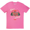 Stranger Things 'Home Holidays' (Pink) T-Shirt