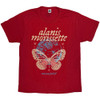 Alanis Morissette 'Can You Feel It' (Red) T-Shirt