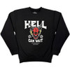 Stranger Things 'Hell Can Wait' (Black) Sweatshirt