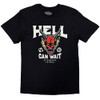 Stranger Things 'Hell Can Wait' (Black) T-Shirt