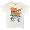 Tom & Jerry 'Playing Guitar' (White) T-Shirt