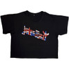 Judas Priest 'Union' (Black) Womens Fitted T-Shirt