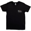 The Beatles 'Collage Logo' (Black) T-Shirt