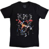 KISS 'Band Sparkle' (Black) T-Shirt