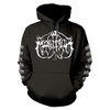 Marduk 'Cross' (Black) Pull Over Hoodie Front