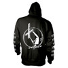 Marduk 'Cross' (Black) Pull Over Hoodie Back