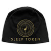 Sleep Token 'Even In Arcadia Crest' (Black) Jersey Beanie Hat