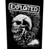 The Exploited 'Vintage Skull' Back Patch