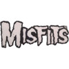 Misfits 'White Logo' Iron On Patch