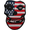 Misfits 'USA Skull' Iron On Patch