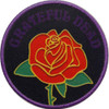 Grateful Dead 'Rose' Iron On Patch