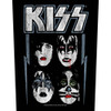 KISS 'Faces' Back Patch