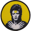 David Bowie 'Hands Crossed' Iron On Patch