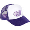 Olivia Rodrigo 'Sour' (Purple & White) Trucker Cap
