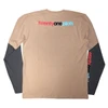 Twenty One Pilots 'Vessel' (Grey & Sand) Eco Layered Long Sleeve Shirt