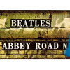 The Beatles 'Abbey Road Sign' Postcard