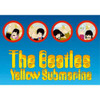 The Beatles 'Yellow Submarine Portholes' Postcard