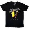 Blondie 'Yellow Dress 1978' (Black) T-Shirt