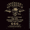 Avenged Sevenfold 'Seize The Day' Single Cork Coaster