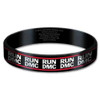 Run DMC 'Logo' Gummy Wristband