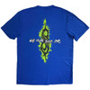 Slipknot 'Don't Ever Judge Me Neon' (Blue) T-Shirt