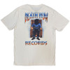 Death Row Records 'Execution Full Colour F&b' (Natural) T-Shirt