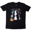 Selena Gomez 'Floral Collage' (Black) T-Shirt