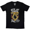 Twisted Sister 'Not Gonna Take It' (Black) T-Shirt