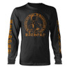 Bathory 'In Conspiracy With Satan' (Black) Long Sleeve Shirt Front