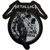 Metallica 'Justice Mono' Iron On Woven Patch