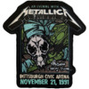 Metallica 'Roam Tour' Iron On Woven Patch