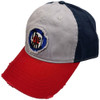 The Who 'Target Logo Tricolor' (Grey, Blue & Red) Baseball Cap
