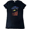 Foo Fighters 'UFOS 2015 European Tour' (Black) Womens Fitted T-Shirt