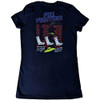Foo Fighters 'UFOS 2015 European Tour' (Black) Womens Fitted T-Shirt