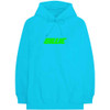 Billie Eilish 'Thermal Photo' (Blue) Pull Over Hoodie