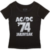 AC/DC '74 Jailbreak' (Grey) Womens Fitted T-Shirt