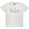 The Beatles 'Drop T Tickets' (White) T-Shirt