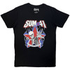 Sum 41 'All Killer No Filler Skeleton' (Black) Carbon T-Shirt