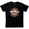Avenged Sevenfold 'Deathbat Red Circle' (Black) Carbon T-Shirt