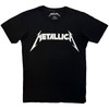 Metallica 'Logo' (Black) Carbon T-Shirt