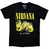 Nirvana 'In Utero Band Photo' (Black) Carbon T-Shirt