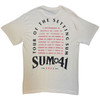 Sum 41 'Tour '24 PT.2 Pink Skull' (Neutral) T-Shirt