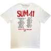 Sum 41 'Tour '24 PT.2 Spray Paint' (White) T-Shirt