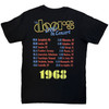 The Doors 'Live In Concert '68' (Black) Carbon T-Shirt