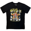 Sum 41 'All Killer No Filler Tracklist' (Black) Carbon T-Shirt