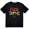 Sum 41 'Tour '24 PT.2 Fuck Sum 41' (Black) T-Shirt