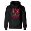 Stranger Things 'Pixel Demogorgon' (Black) Pull Over Hoodie