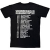 Soundgarden 'Superunknown Tour '94' (Black) Carbon T-Shirt